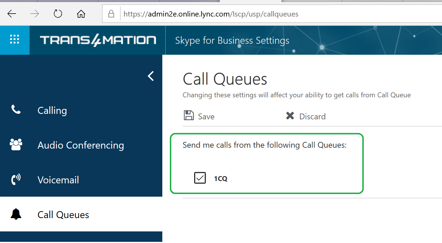 Opt-Out Call Queue