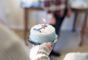 birthday cake one year