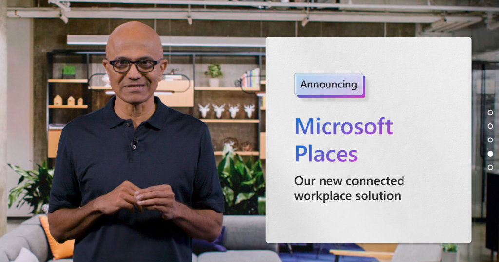 Satya Nadellas Ansprache für Microsoft Places 