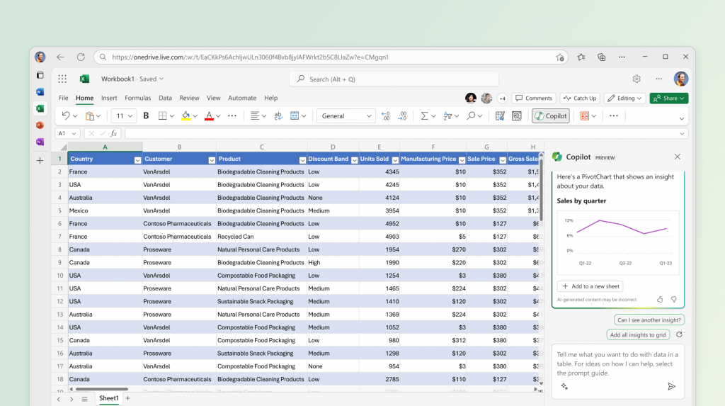 mit-ki-kreative-ideen-entwickeln: Copilot in Excel