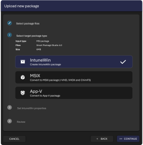 skalierbare Multi-Tenancy-Lösung: packaging mit Robopack